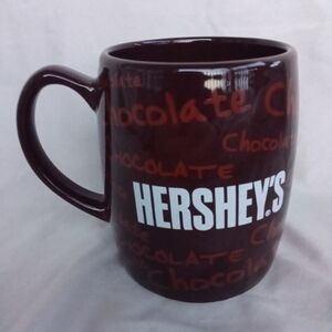 Vintage Hershey's 16oz Mug "It's Cool to be Sweet" Chocolate Barrel Shaped Mug